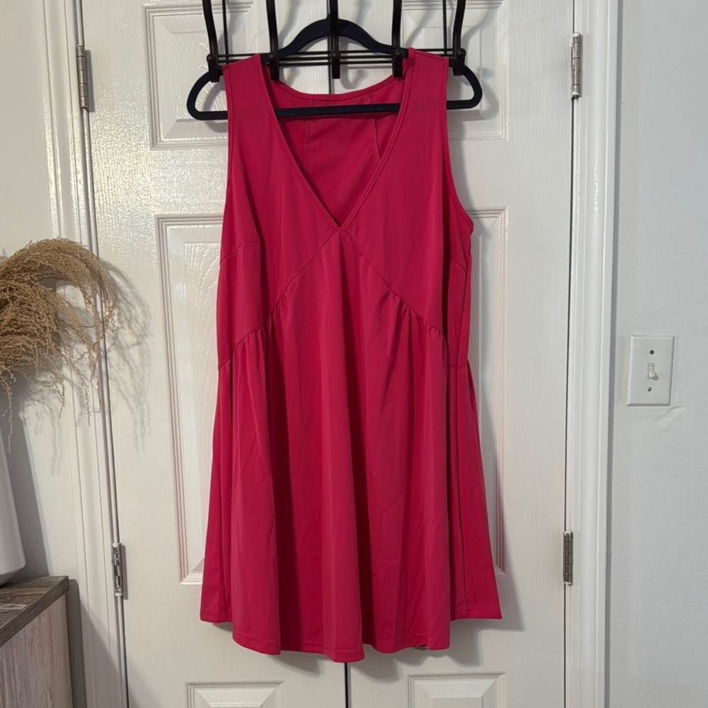 SHEIN Curve Hot Pink Dress